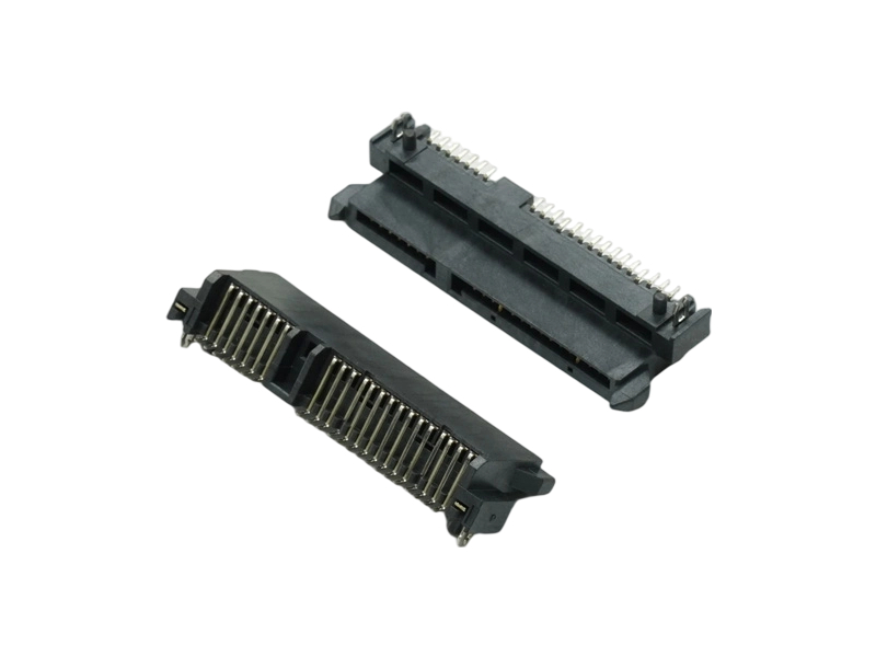 SATA 7+15P 母座板上6.74SMT 